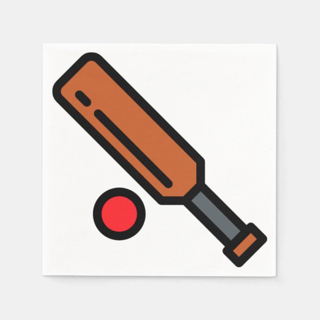 Serviette En Papier cricket (Devant)