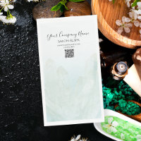 Cristaux Bleues Glaces Salon Spa Papier Serviettes