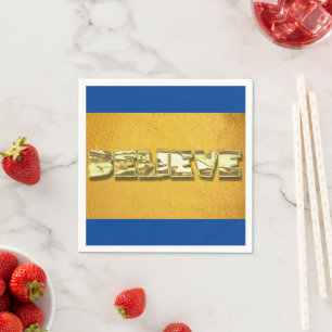 Serviette En Papier Croire