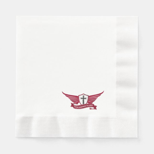 Serviette En Papier Croix chrétienne (Devant)