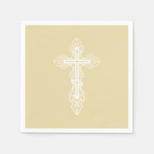 Serviette En Papier Croix orthodoxe