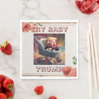 Cry Baby Trump Papier Napkin