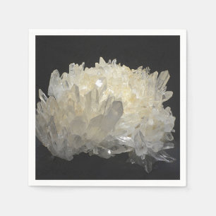 Serviette En Papier Crystal Quartz étonnant