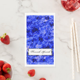Serviette En Papier Crystallié par Kenneth Yoncich