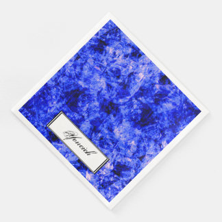 Serviette En Papier Crystallié par Kenneth Yoncich