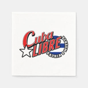 Serviette En Papier Cuba Libre Motto