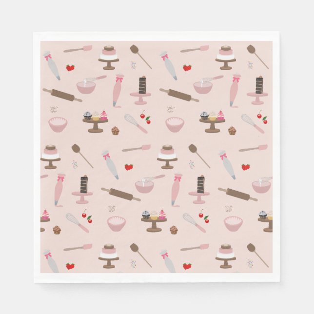 Serviette En Papier Cuisine et Cuisine Ustensiles Boulangerie Cuisine (Devant)