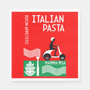 Serviette En Papier Cuisine italienne