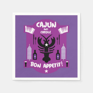 Serviette En Papier Cuisines Cajun et Créole