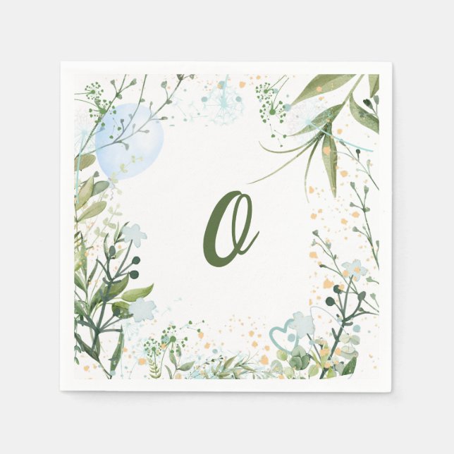 Serviette En Papier Cultiver comme une mauvaise herbe, garçon, Personn (Devant)