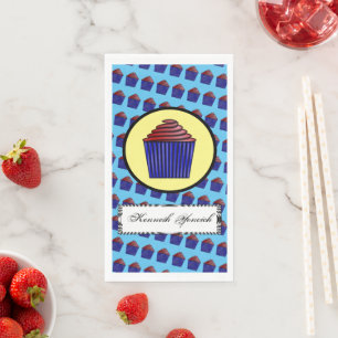 Serviette En Papier Cupcake par Kenneth Yoncich