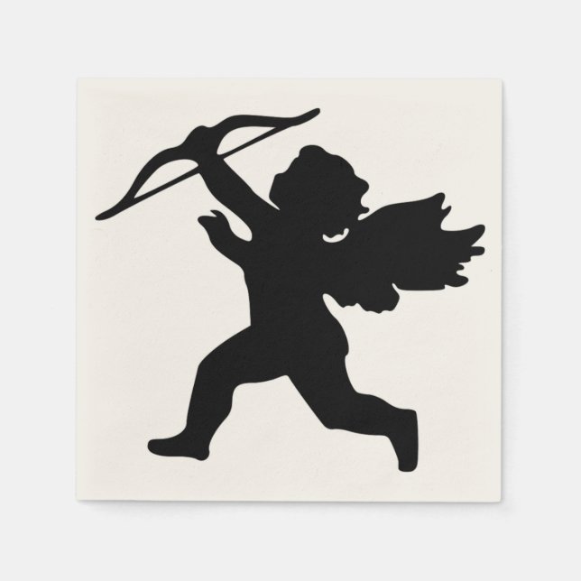 SERVIETTE EN PAPIER CUPID (Devant)