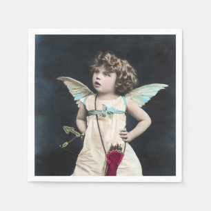 Serviette En Papier Cupidon en colère