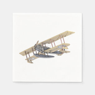 Serviette En Papier Curtiss Flotter Plane Papier Partie serviettes