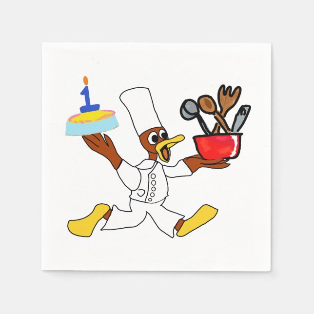 Serviette En Papier Cute (Devant)