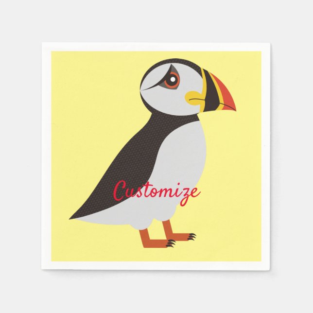 Serviette En Papier Cute Atlantic tampin design Thunder_Cove (Devant)