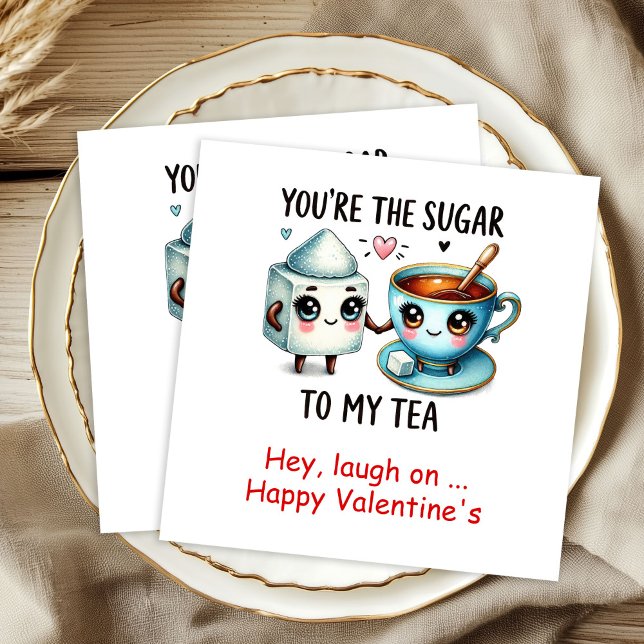 Serviette En Papier Cute Cartoon Food Custom Sweet Valentine Napkins (Cute Cartoon Food Custom Sweet Valentine Napkins)