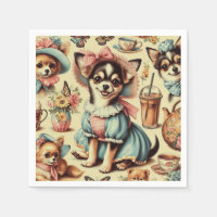 Cute Chihuahua Peinture Chiot