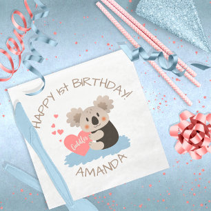 Serviette En Papier Cute Koala Cuddles ID386