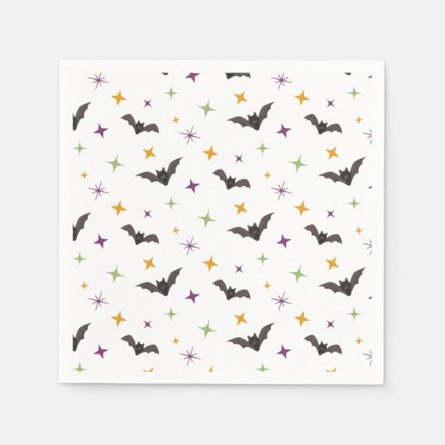 Serviette En Papier Cute Napkins Halloween (Devant)
