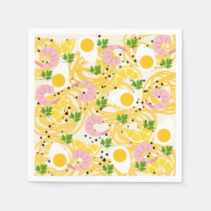 Serviette En Papier Cute Ramen Papier serviettes