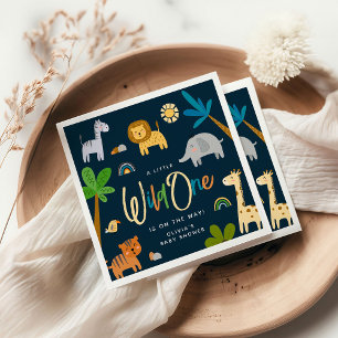 Serviette En Papier Cute Safari Jungle Animal Wild Un Baby shower