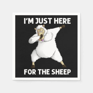 Serviette En Papier Cute Sheep