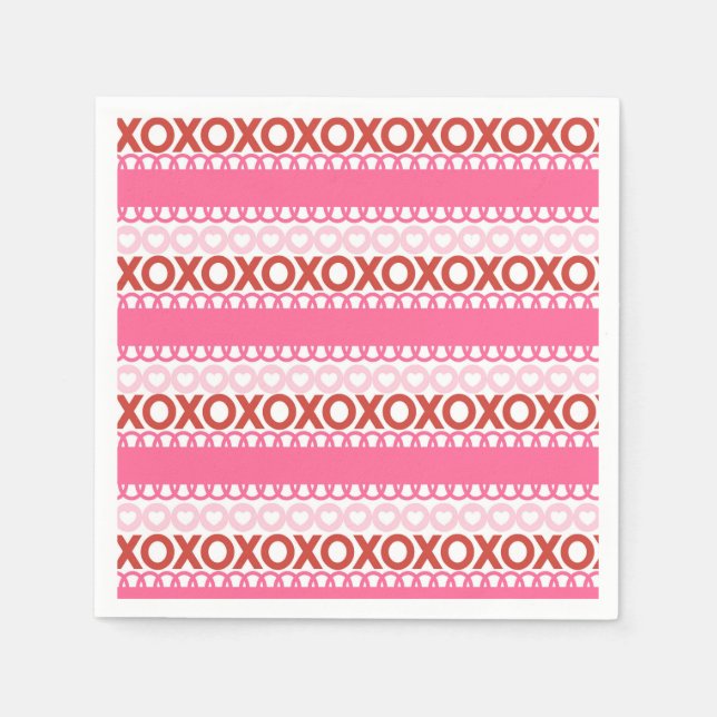 Serviette En Papier Cute Valentine (Devant)