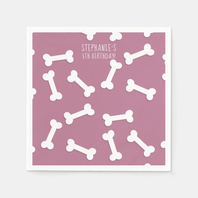 Serviette En Papier Cute Yorkshire Terrier Anniversaire serviettes (Devant)