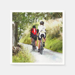 SERVIETTE EN PAPIER CYCLING