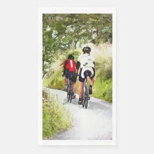 SERVIETTE EN PAPIER CYCLISME