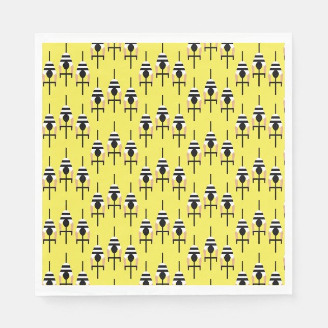 Serviette En Papier Cyclisme Australie (Devant)