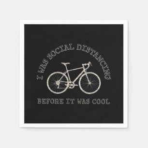 Serviette En Papier Cyclisme Lover Vélo équitation Vélo Distance socia