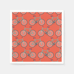 Serviette En Papier Cyclisme sur bicyclette pour enfants Vélo d'anniv