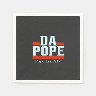 Serviette En Papier Da Pape De L'Amérique Chicago Pape Leo XIV Provost
