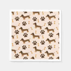Serviette En Papier Dachshund Chien Animaux Animaux Animaux Animaux