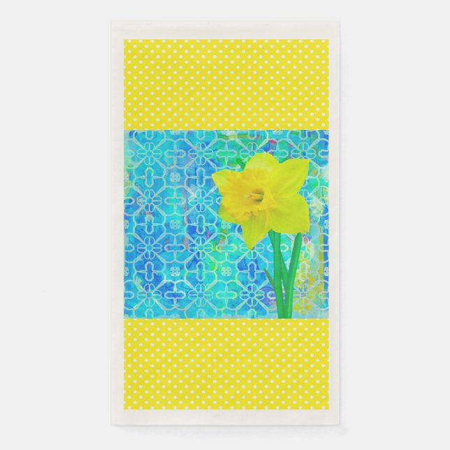 Serviette En Papier Daffodil Sunshine (Devant)