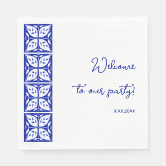 Serviette En Papier Dahlia Buds Papier Personnalisé Papier De Fête