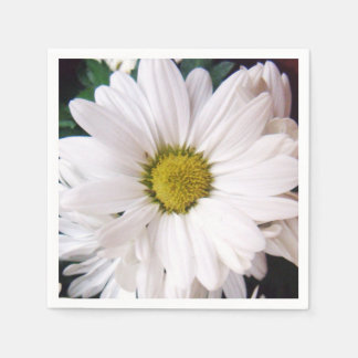 Serviette En Papier *Daisy* Cocktail Party Napkins