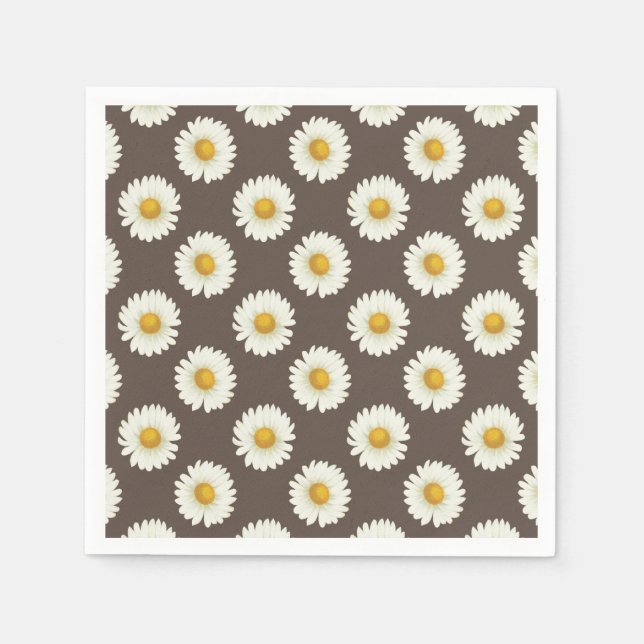 Serviette En Papier Daisy Daisy (Devant)