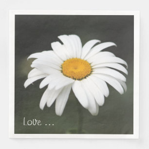 Serviette En Papier Daisy Love Napkin