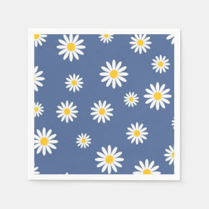 Serviette En Papier Daisy Meadows Blue