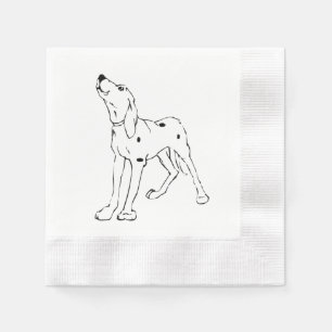 Serviette En Papier Dalmatien