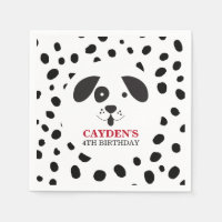 Dalmatien Tache Noire Anniversaire Chien
