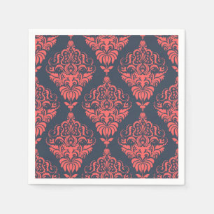 Serviette En Papier Damas