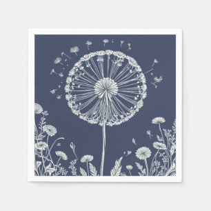 Serviette En Papier Dandelion