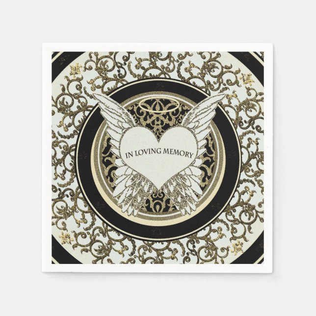 Serviette En Papier Dans la mémoire aimante (Devant)