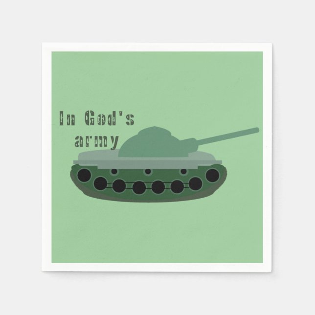 Serviette En Papier dans l'armée de Dieu (char) (Devant)