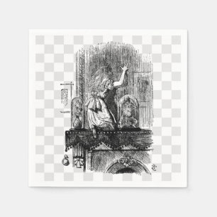 Serviette En Papier Dans le miroir