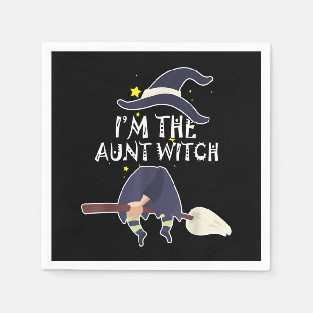 Serviette En Papier Dans The Aunt Witch Halloween Costumes (Devant)